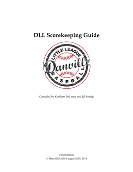 2016 DLL Scorekeeping Guide