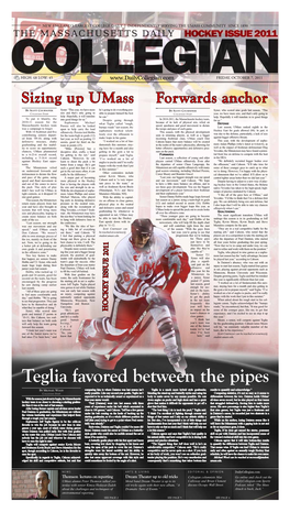 Teglia Favored Between the Pipes