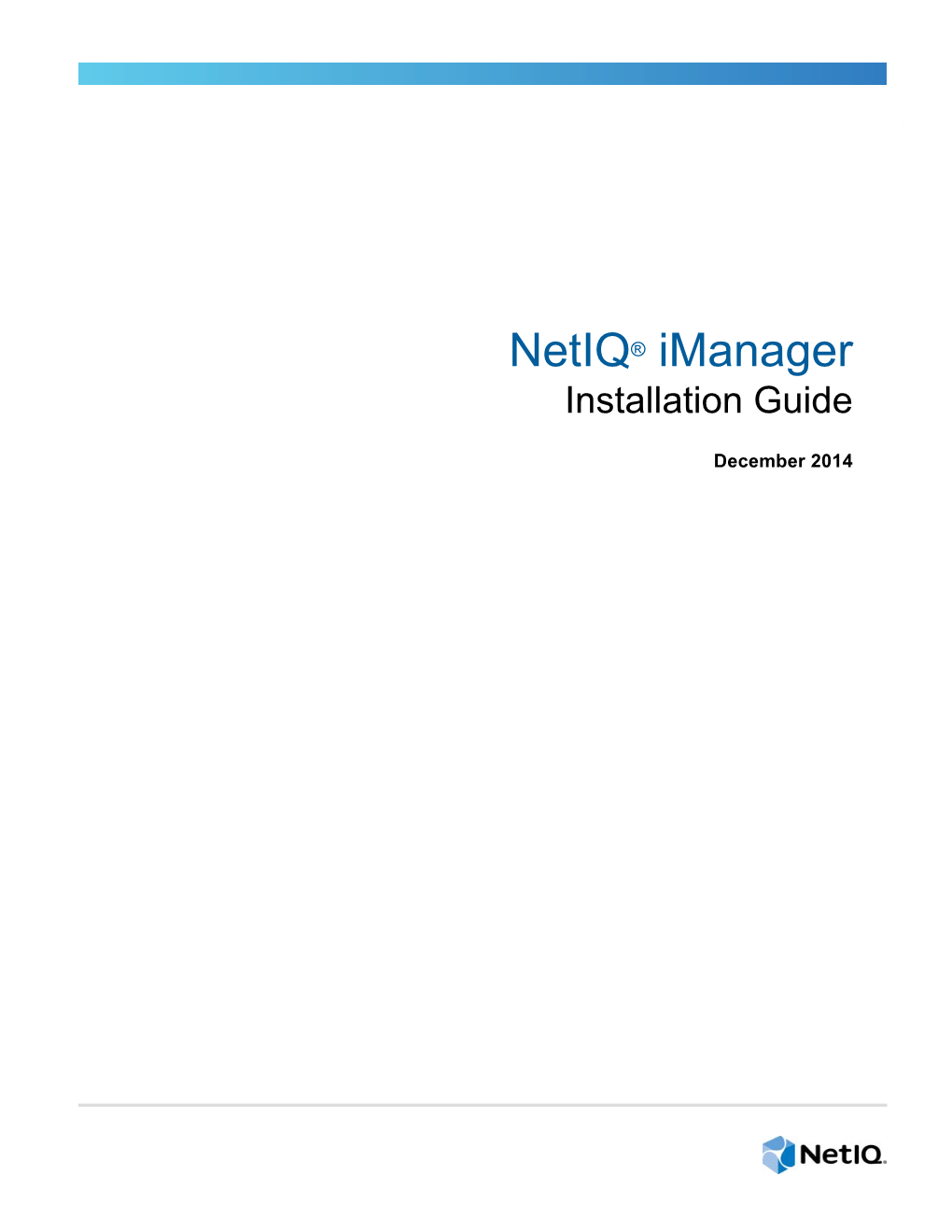 Netiq Imanager Installation Guide