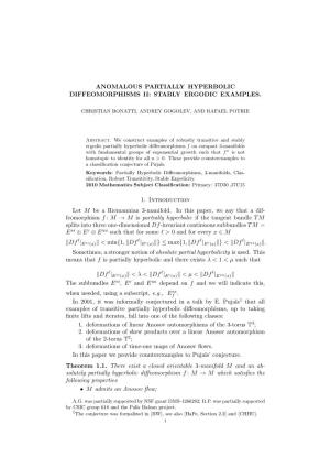 Anomalous Partially Hyperbolic Diffeomorphisms Ii: Stably Ergodic Examples