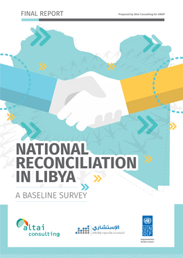 National Reconciliation in Libya