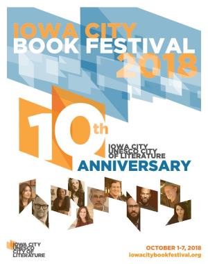 Iowa City Book Festival Is a Celebration of Books, Reading and Writing