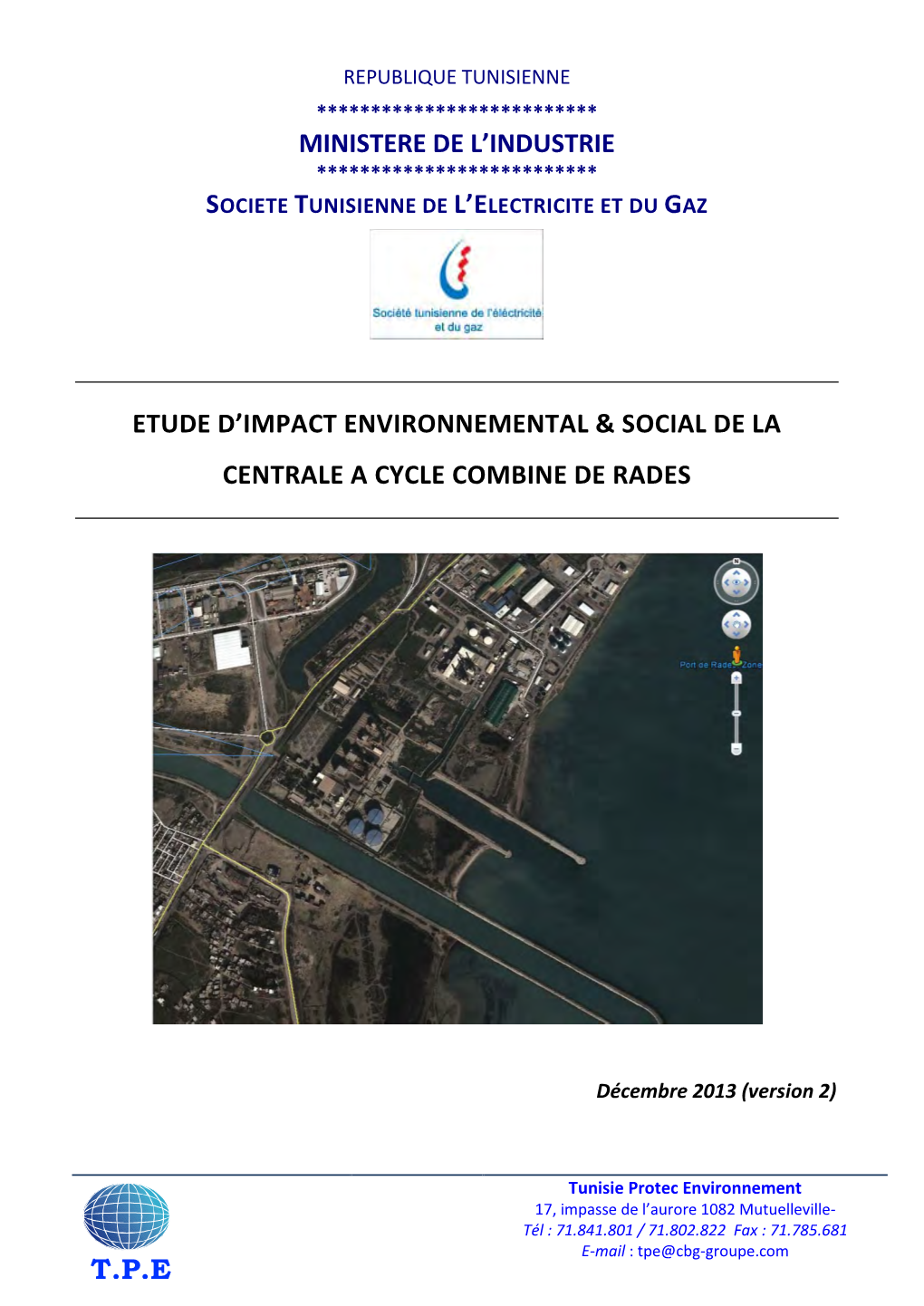 Rapport 1 Caractérisation Environnementale