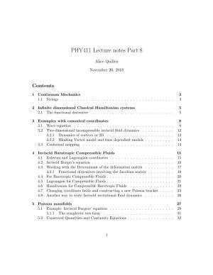 PHY411 Lecture Notes Part 8
