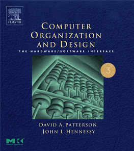 Computer Organization and Design