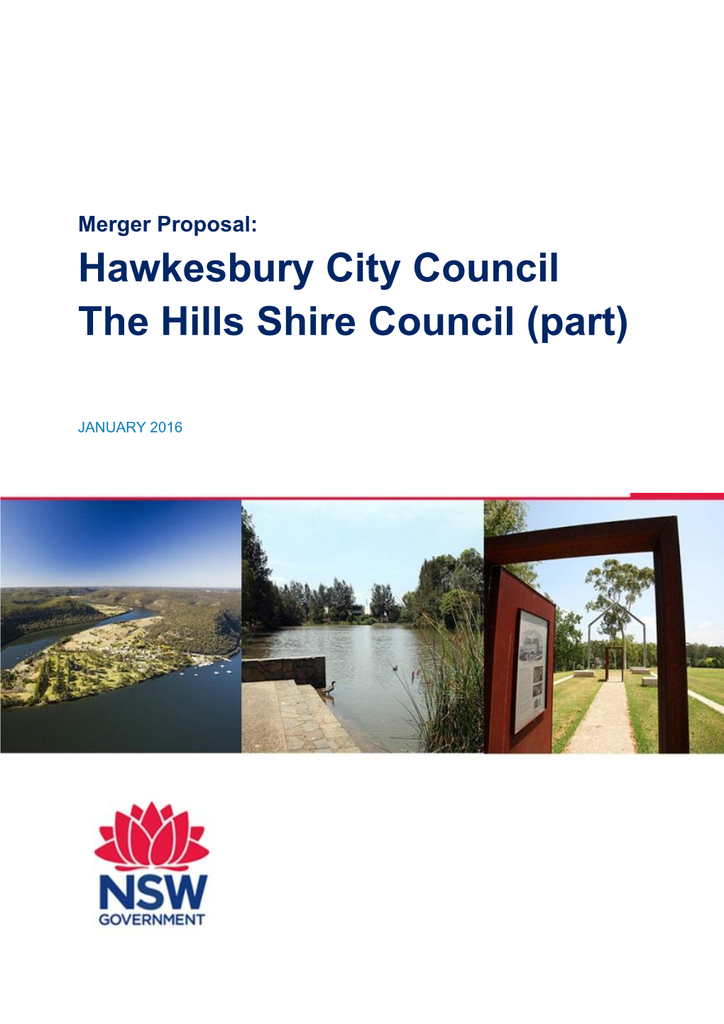 Hawkesbury City Council the Hills Shire Council (Part)