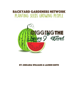 Planting Seeds Growing People Digging