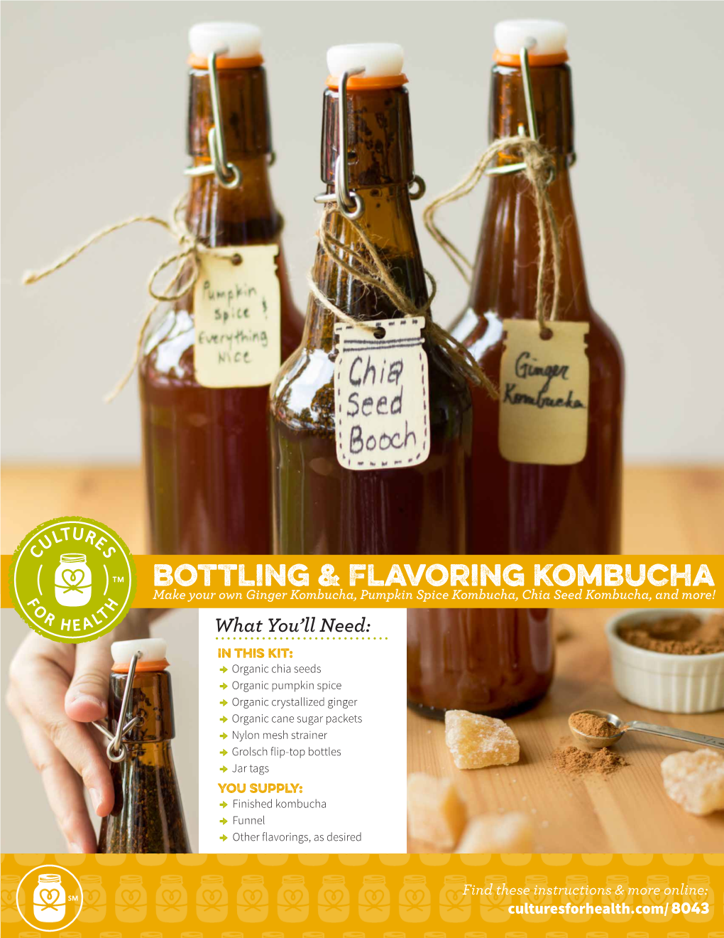 Bottling & Flavoring Kombucha