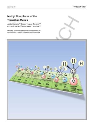 REVIEW Methyl Complexes of the Transition Metals