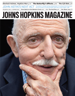 JOHNS HOPKINS MAGAZINE Have Your Cake