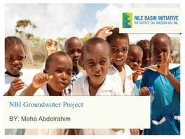 Nile Basin Institute Groundwater Project