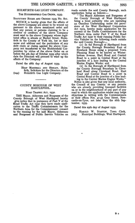 The London Gazette, Issue 34662, Page 5993