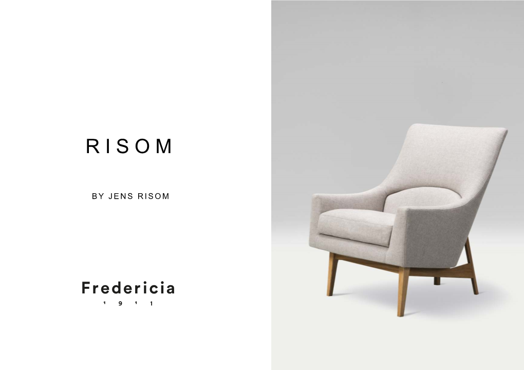 By Jens Risom Risom A- Chair