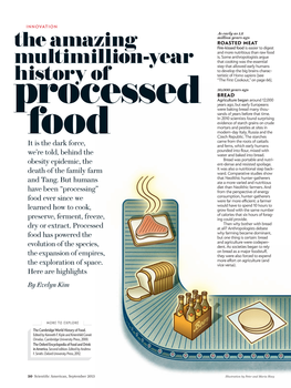 The Amazing Multimillion-Year History of Processed Food