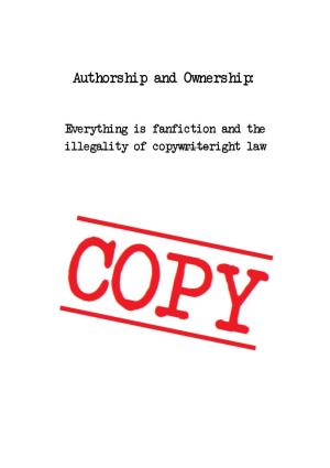 Authorship and Ownership