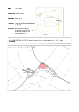 Ward Coly Valley Reference 20/1234/FUL Applicant Mr W Rich