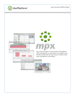 Mpx Overview White Paper