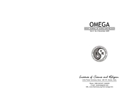 Omega Vol8 No2 Dec2009