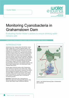 Monitoring Cyanobacteria in Grahamstown Dam Evaluating Hunter Water’S Actions to Ensure Drinking Water Remains Safe