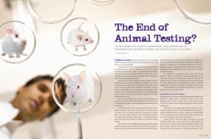 The End of Animal Testing?