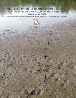 Spring Migration & Breeding Season Surveys on Wetland Reserve Program Lands in Missouri Pilot Year 2014