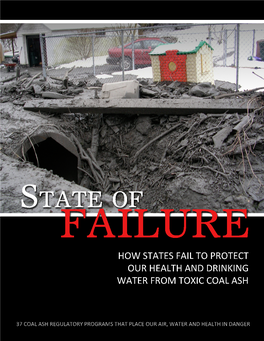 State of Failure: How States Fail to Protect Our Health and Drinking