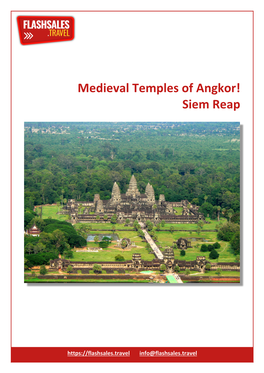Medieval Temples of Angkor! Siem Reap