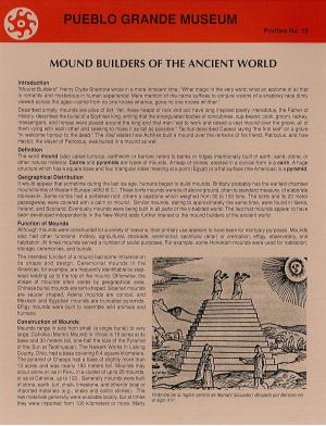MOUND BUILDERS of Lihe ANCIENT WORLD