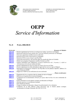 OEPP Service D'information