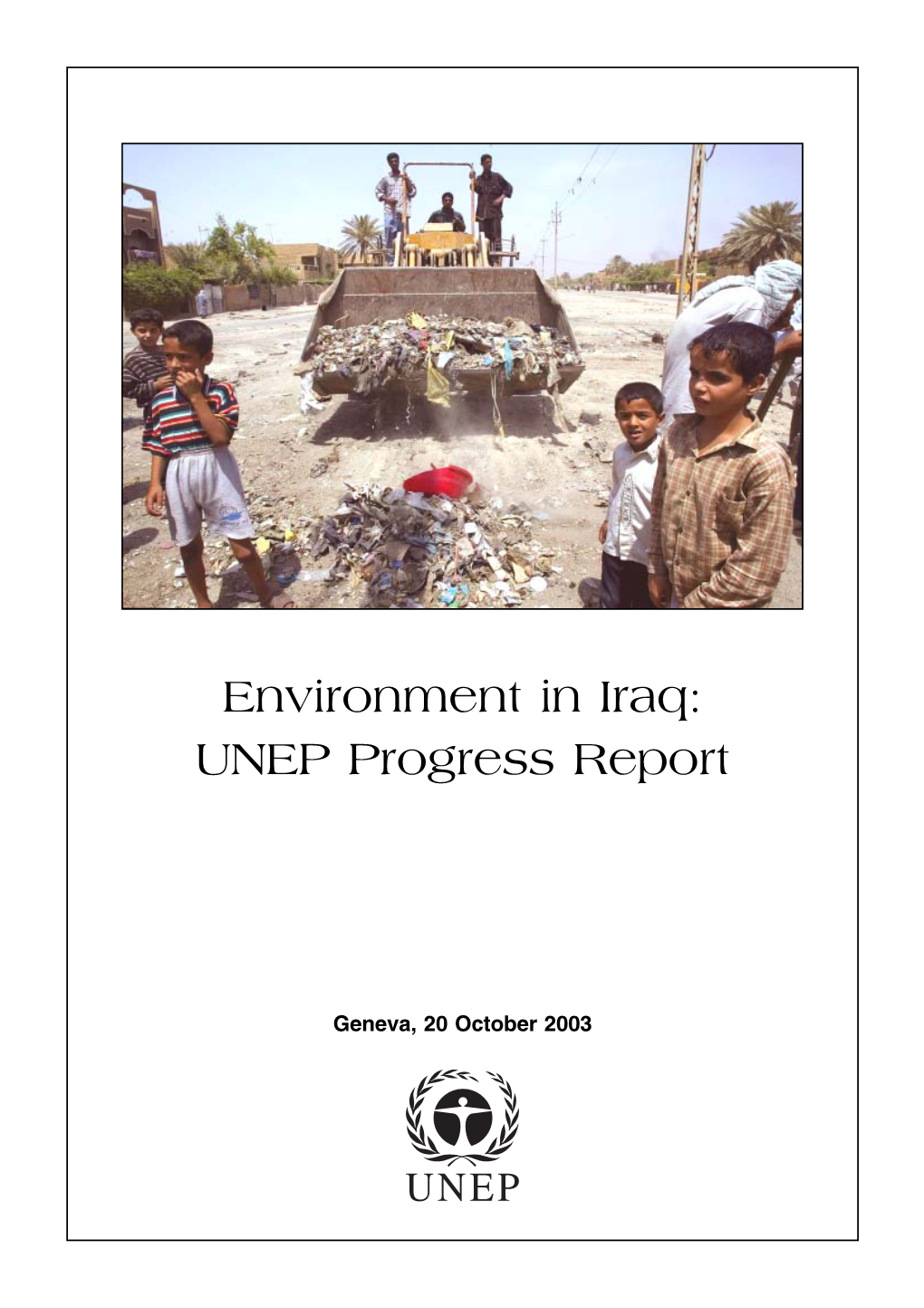 Iraq: UNEP Progress Report