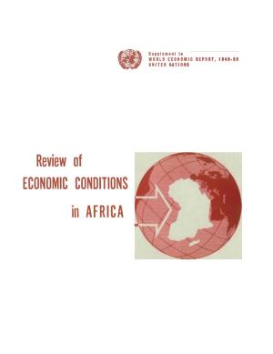 Review of ECONOMIC CONDITIONS in AFRICA REVIEW of ECONOMIC CONDITIONS