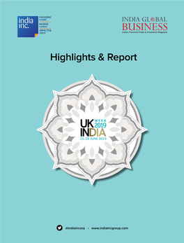 UK-India Week 2019 Highlights & Report