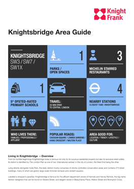 Knightsbridge Area Guide