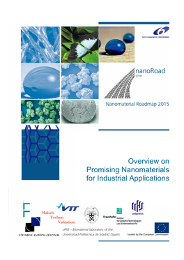 Overview on Promising Nanomaterials for Industrial Applications