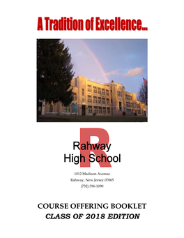 Rahway High School Mission Statement 5