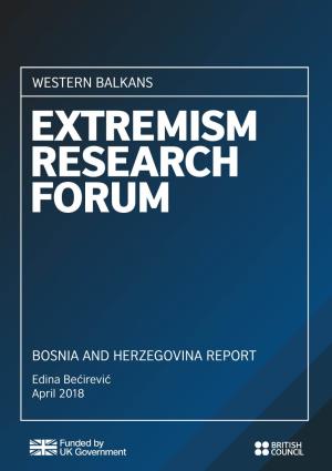 Western Balkans Extremism Research Forum