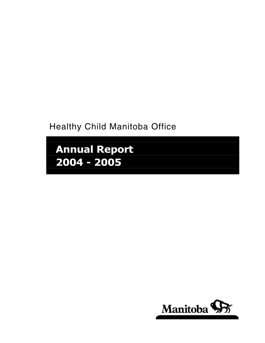 Annual Report 2004 - 2005