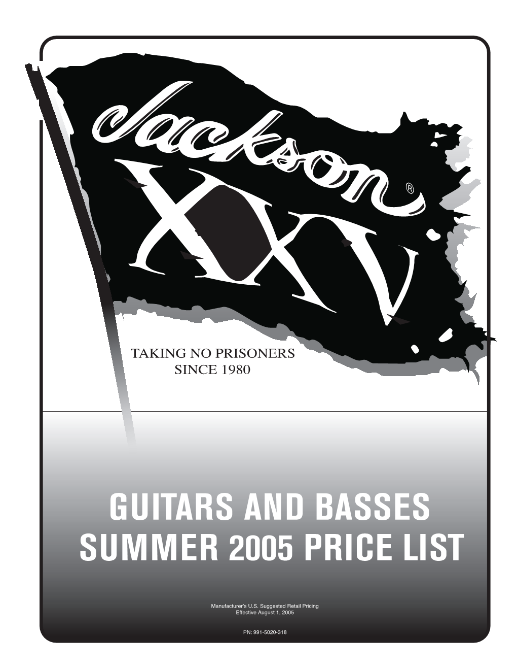 Jackson Price List