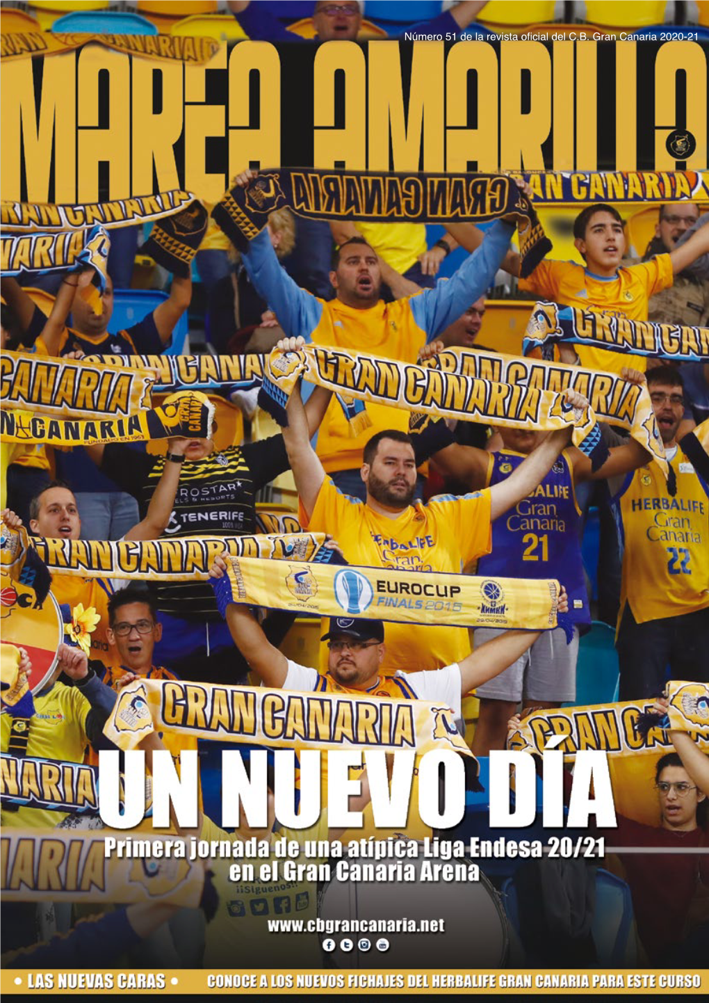 Número 51 De La Revista Oficial Del C.B. Gran Canaria 2020-21