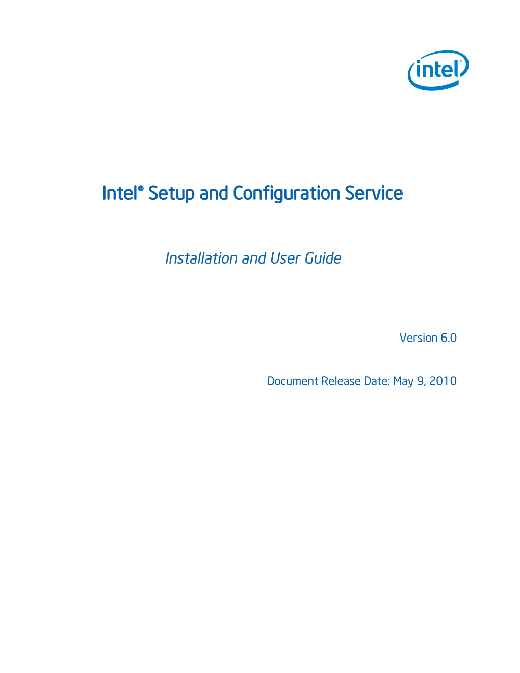 Intel® SCS Installation and User Guide Iii Table of Contents