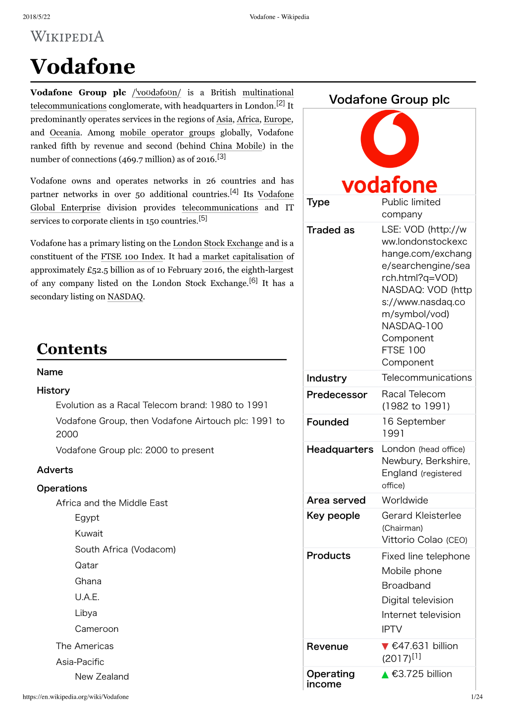 Vodafone - Wikipedia