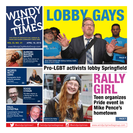 Pro-LGBT Activists Lobby Springfield with LENS Photographer Annie Leibovitz Promotes New Book