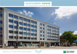 Queensberry House 104-109 Queens Road | Brighton | Bn1 3Xf
