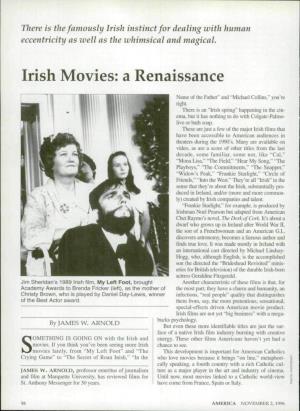Irish Movies: a Renaissance