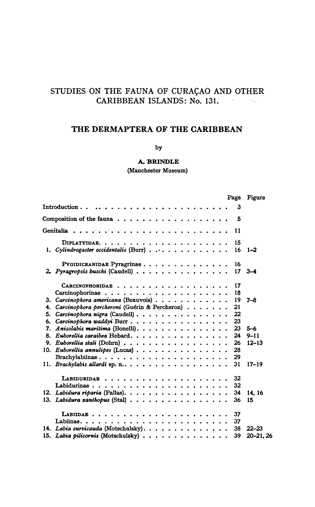 Curaçao and Other