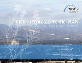 TUSTIN LEGACY SPECIFIC PLAN City of Tustin | Ordinance 1482 07-18-17