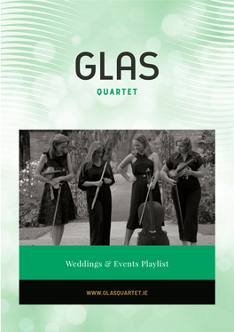 Glas Quartet A5 Booklet Digital