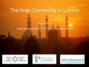 The Arab Community in London
