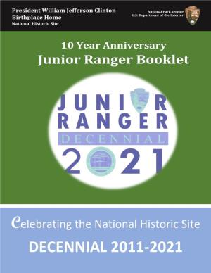 WICL Jr Ranger Booklet