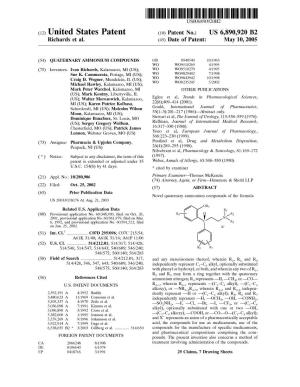 (12) United States Patent (10) Patent No.: US 6,890,920 B2 Richards Et Al